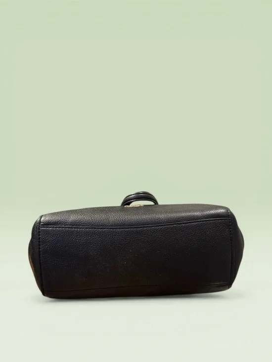 Coach Black Turnlock Chain Tote 27 - Picture 9 of 12